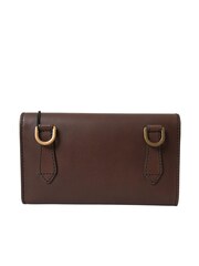 Dolce & Gabbana 100% Authentic Leather Shoulder Brown Bag with Gold Metal Detailing - Image 5 of 6