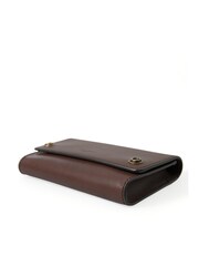 Dolce & Gabbana 100% Authentic Leather Shoulder Brown Bag with Gold Metal Detailing - Image 6 of 6