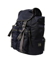 Dolce & Gabbana Blue Nylon Leather Rucksack Backpack Bag with Buckle Closure - Image 2 of 6