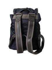 Dolce & Gabbana Blue Nylon Leather Rucksack Backpack Bag with Buckle Closure - Image 3 of 6