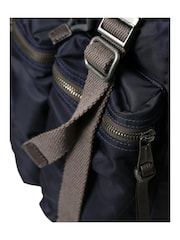 Dolce & Gabbana Blue Nylon Leather Rucksack Backpack Bag with Buckle Closure - Image 6 of 6