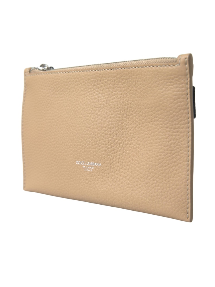 Dolce & Gabbana Brown Leather Belt Bag with Zipper Closure and Internal Pockets - Image 2 of 6