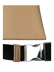Dolce & Gabbana Brown Leather Belt Bag with Zipper Closure and Internal Pockets - Image 6 of 6