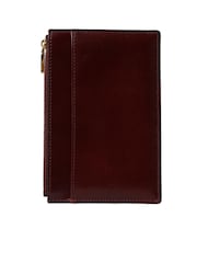 Dolce & Gabbana Natural Leather Card Holder with Zipper Closure and Logo Detail - Image 3 of 6