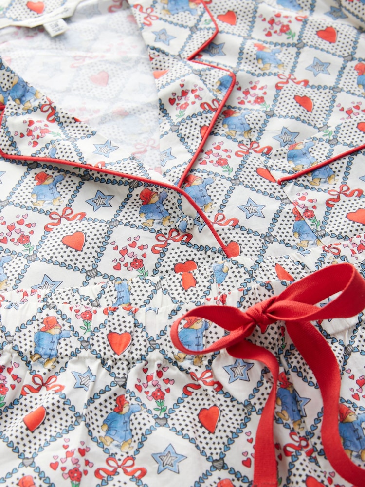 Cath Kidston Paddington Check Button Up 100% Cotton Pyjamas - Image 8 of 9