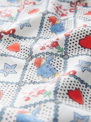 Cath Kidston Ecru Paddington Check Button Up 100% Cotton Pyjamas - Image 9 of 9