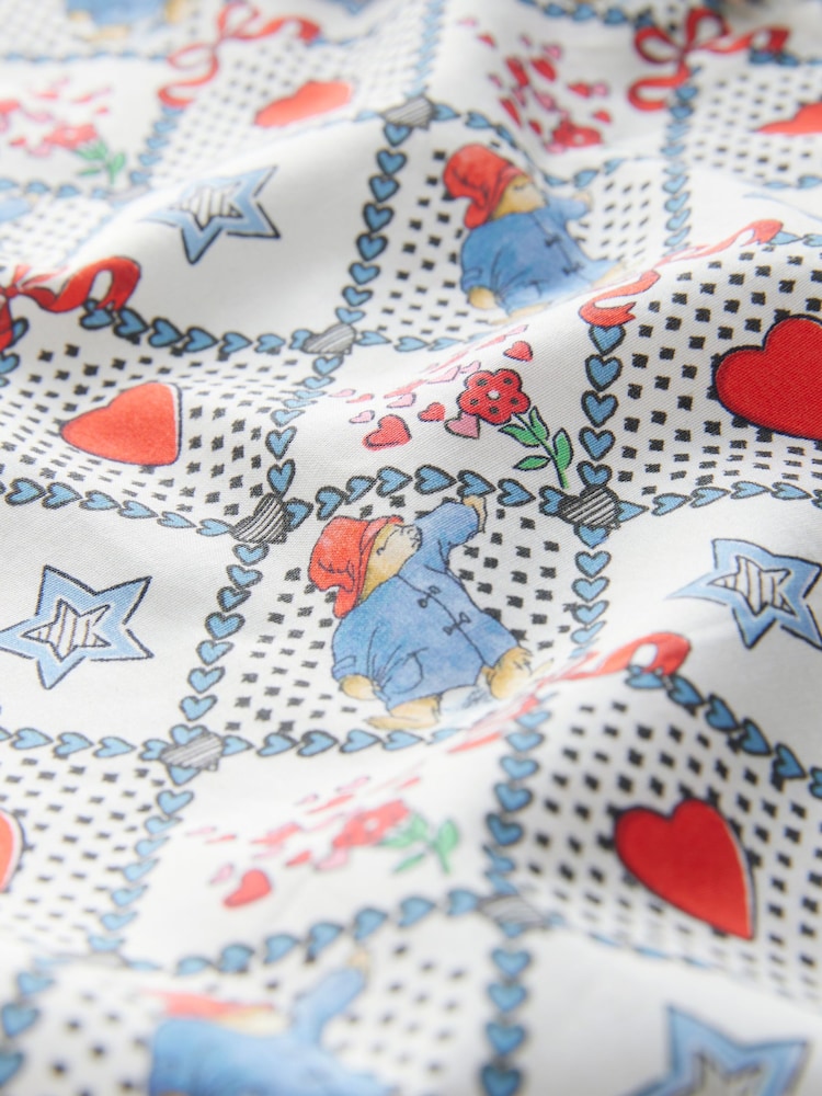 Cath Kidston Ecru Paddington Check Button Up 100% Cotton Pyjamas - Image 9 of 9