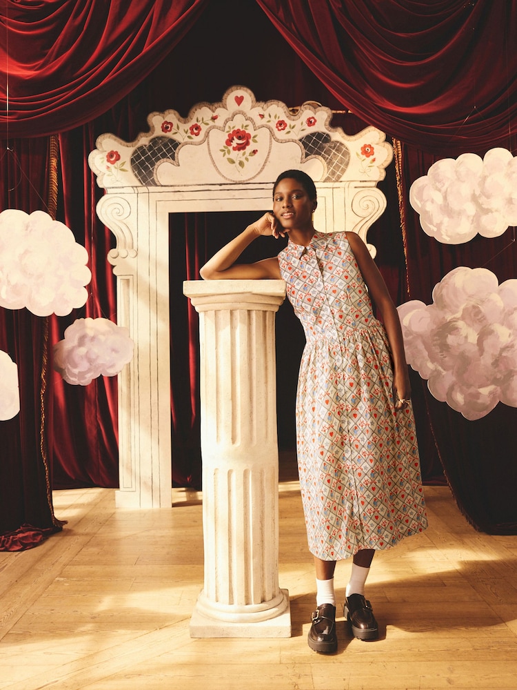 Cath Kidston Paddington Sans manches 100% Coton Robe - Image 1 of 4