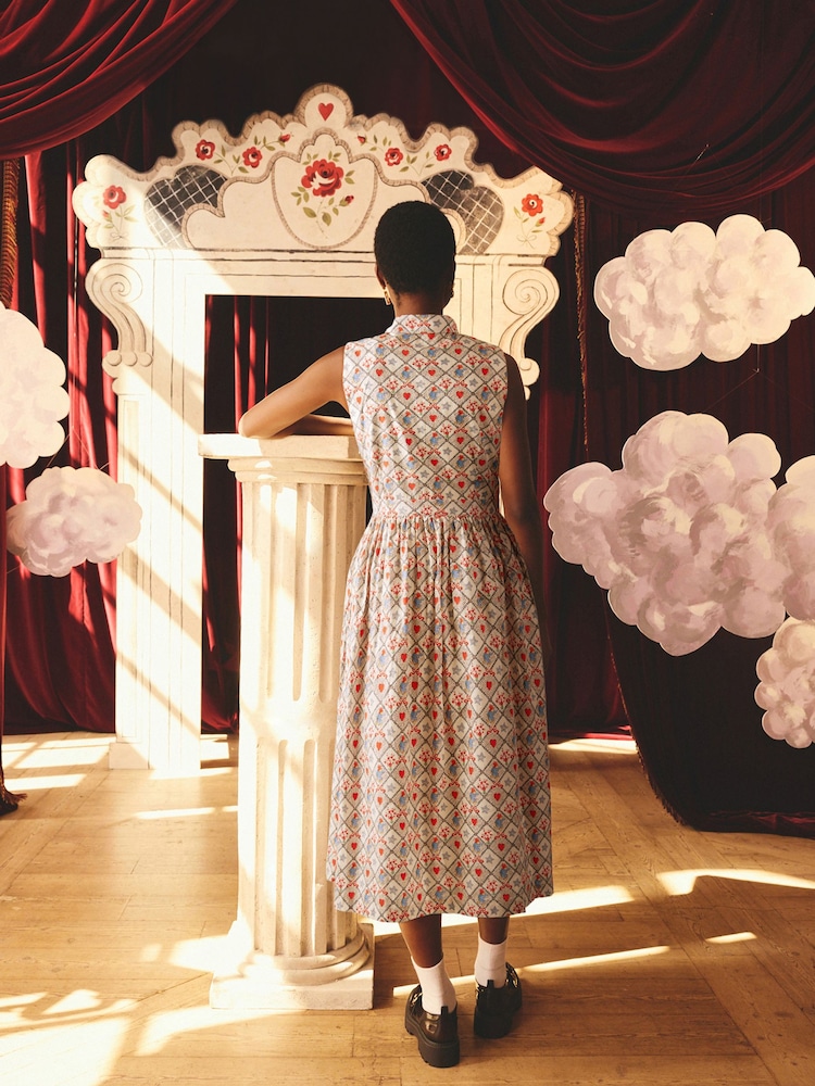 Cath Kidston Paddington Sans manches 100% Coton Robe - Image 2 of 4