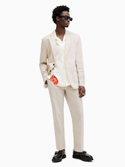AllSaints Cream Mars Trousers - Image 2 of 8