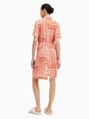 AllSaints Orange Athea Luisa Dress - Image 5 of 6