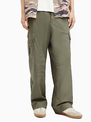 AllSaints Green Verge Trousers - Image 1 of 8