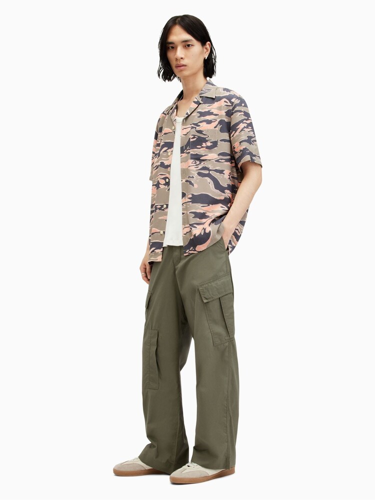 AllSaints Green Verge Trousers - Image 2 of 8