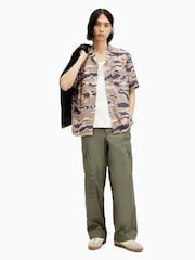 AllSaints Green Verge Trousers - Image 3 of 8