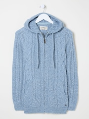 FatFace Alicia Blue Hoodie - Image 6 of 6