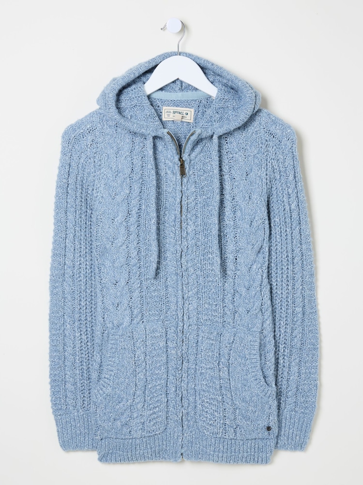FatFace Alicia Blue Hoodie - Image 6 of 6