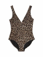 Albaray Leopard Print Brown Swimsuit - Image 5 of 5
