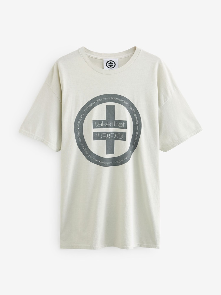 Ecru Take That T-Shirt - Image 1 of 2