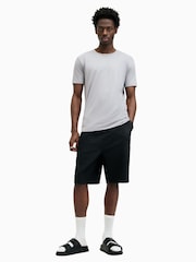 AllSaints Grey Tonic Short Sleeve Crew T-Shirt - Image 3 of 5