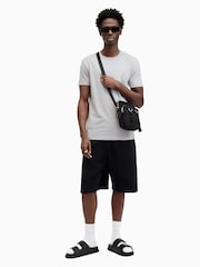 AllSaints Light Grey Tonic Short Sleeve Crew T-Shirt - Image 4 of 6