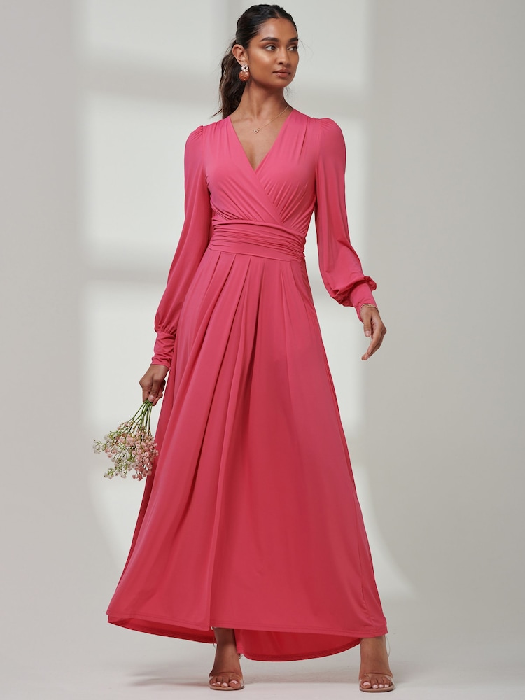 fitted lace wedding dress LPA Giulia Maxi Dress – Rent with Iz