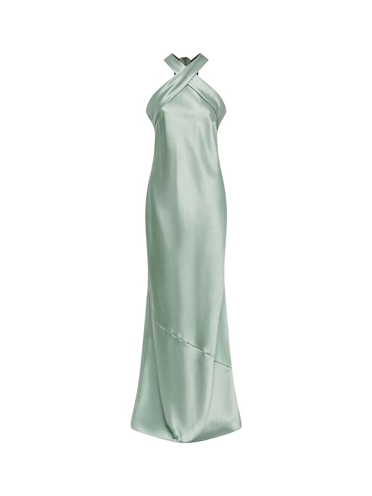 Rewritten Roma Halterneck Bridesmaid Dress - Image 7 of 7 Rewritten Roma Halterneck Bridesmaid Dress - Image 7 of 7