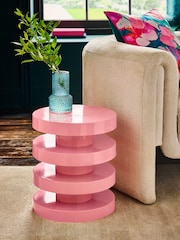 Pink Layered Side Table - Image 1 of 5