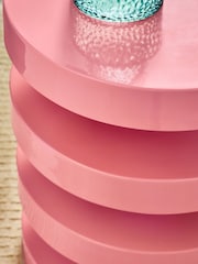 Pink Layered Side Table - Image 2 of 5