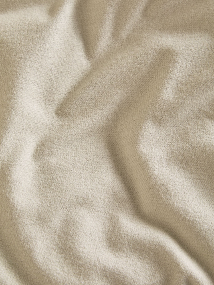 100% Cotton Supersoft Brushed Frill Duvet Cover and Pillowcase Set - Image 4 of 5