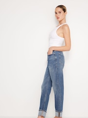 Good American Blue The Weekender Jeans - Image 3 of 5