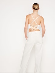 Good American White 90s Carpenter Jeans - Image 2 of 6