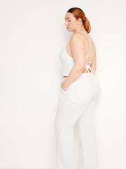 Good American White 90s Carpenter Jeans - Image 4 of 6