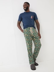 FatFace Green Hot Stuff Pyjama Bottoms - Image 2 of 6