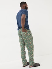 FatFace Green Hot Stuff Pyjama Bottoms - Image 3 of 6