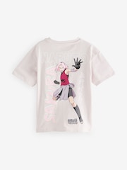 Lilac Purple Oversized Naruto Anime 100% Cotton T-Shirt (3-16yrs) - Image 5 of 7