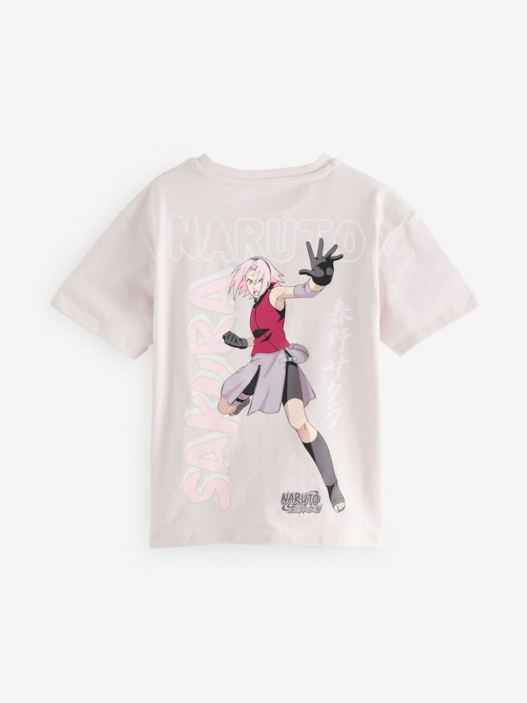 Violet lilas - T-shirt oversize Naruai 100% coton (3-16ans) - Image 5 of 7