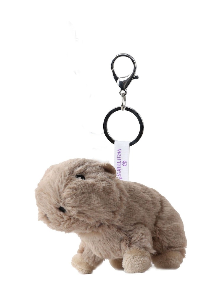 Warmies Capybara Bag Charm - Image 1 of 1 Warmies Capybara Bag Charm - Image 1 of 1