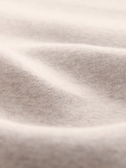 Neutral Cotton Rich Jersey Button Through Shacket - Image 7 of 7