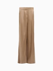 AllSaints Brown Goldie Trousers - Image 8 of 8