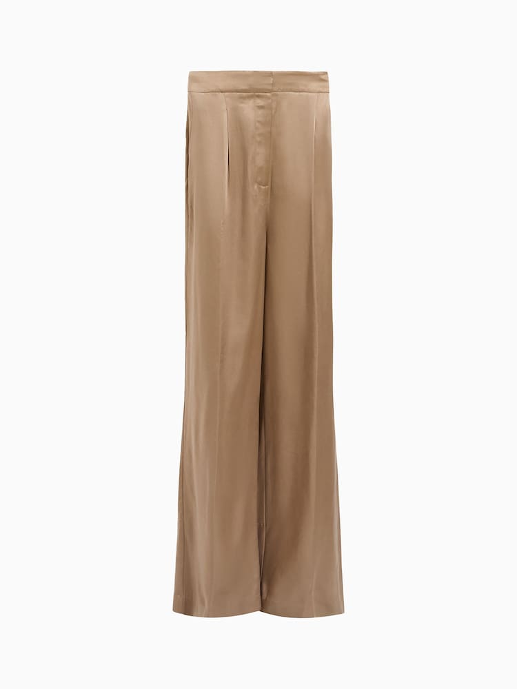 AllSaints Brown Goldie Trousers - Image 8 of 8