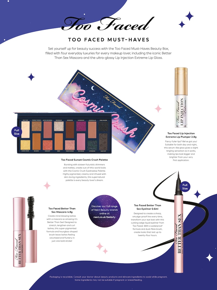 Too Faced Must-Haves Beauty Box (Worth £94) - Image 2 of 2