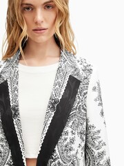 AllSaints White Aleida Rafaela Blazer - Image 2 of 5