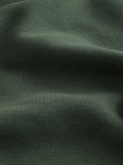 Verde caqui - Sudadera de alto contenido en algodón con diseño gráfico estampado y capucha - Imagen 10 de 10