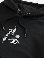 Black Kunioshi License Graphic Hoodie - Image 9 of 9