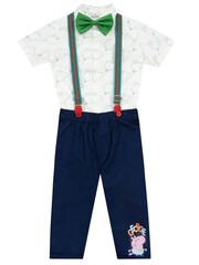 Character Blue George Pig Shirt and Trousers Set - Image 1 of 5