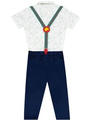 Character Blue George Pig Shirt and Trousers Set - Image 2 of 5