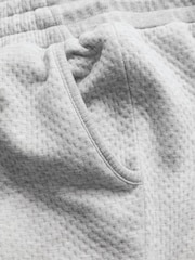 Grey Textured Cuffed Joggers - Image 7 of 9