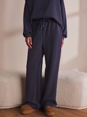 Blue Wide Leg - Joggingbroek van modalmix - Image 1 of 5