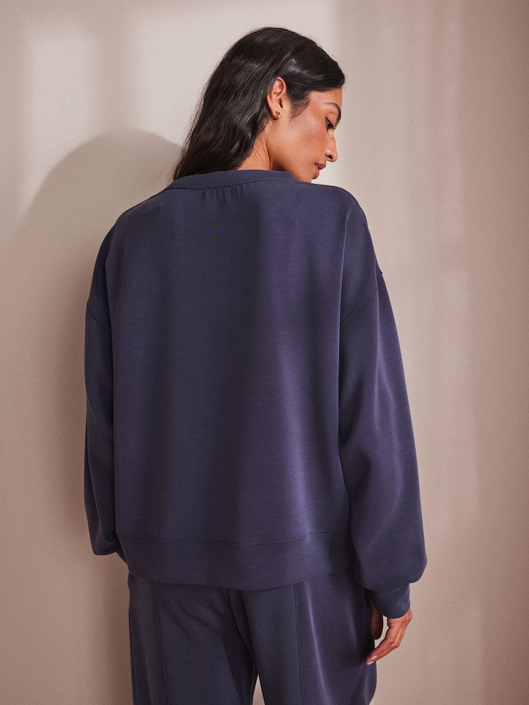 Bleu - Modal Blend Lounge Top - Image 5 of 9