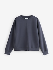 Blue Modal Blend Lounge Top - Image 7 of 9